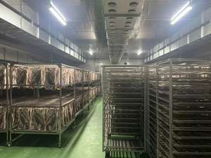 เครื่องทำเนื้อหมักอัจฉริยะ ประหยัดพลังงาน สำหรับทำซาลามี โชริโซ โปรสชูตโต เบรซาโอล่า เนื้อแดดเดียว 304SS รีโมท PANFENG CE - Product Image 5