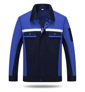 Nam giới và phụ nữ an toàn phù hợp với đầy đủ quá trình Polyester-Cotton công nghiệp tay áo với mức độ cao của bảo vệ - Product Image 3