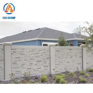 Clôtures en béton préfabriquées en silicone Moules <span class=keywords><strong>pour</strong></span> clôture murale Moules <span class=keywords><strong>pour</strong></span> panneaux en béton - Product Image 6