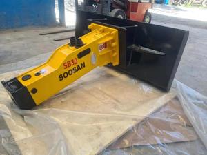 Hydraulic Breaker sb 30 box type with skid steer <b>Plate</b> suitable for excavators with 2.5-4.5 ton suitable for bobcat loader - Product Image 2