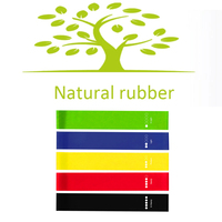 Yoga formation Pilates Sport Latex bandes élastiques pour Fitness bandes de résistance en caoutchouc avec LOGO de force
