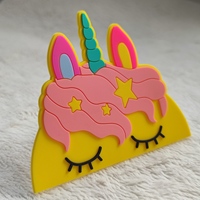 Écusson en relief de styles multiples Écusson coloré en silicone souple PVC Insigne 3D en caoutchouc Transfert de chaleur Logo Étiquettes personnalisables en silicone