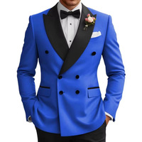 Nouveaux Costumes Homme Slim Fit pour Mariage, Tenues de Marié 2 Pièces Formelles, Ensembles Blazer Terno Masculino pour Garçons d'Honneur et Fêtes de Mariage