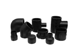 High Quality Electrofusion 63mm Equal Tee Pipe Fittings Head Welding Connection Injection Molding OEM Customizable Water Supply