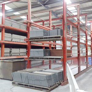 מדפי מחסן כבדים מפלדה עם קיבולת עומס גבוהה, שכבות בהתאמה אישית, מבנה עמיד, מערכת מדפי משטחים - Product Image 2