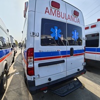 Vehículo de Emergencia Móvil Dongfeng 4x4 Nuevo Diésel para Ambulancia en Venta en Dubái, Equipo Médico de Presión Negativa, Emisión Euro 3
