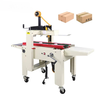 Machine de scellage automatique de boîtes en carton électrique pour l'emballage des vêtements et des boissons, scellage à froid haute efficacité