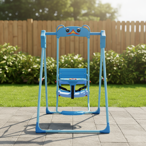 Balançoire en plastique pour tout-petits, vente en gros d'usine, moins chère, avec pare-soleil, musique et lumière, réglable sur 3 points, intérieur/extérieur, à partir de <span class=keywords><strong>9</strong></span> <span class=keywords><strong>mois</strong></span> - Product Image 3