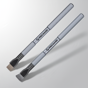 Brosse métallique en acier avec poignée en caoutchouc pour la réparation de puces IC et le nettoyage de téléphones portables - Product Image 1