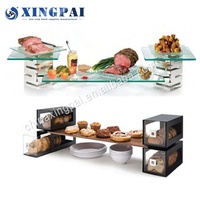 XINGPAI — support à gâteau de luxe pour buffet de mariage, support à thé, en acier inoxydable, de bonne qualité
