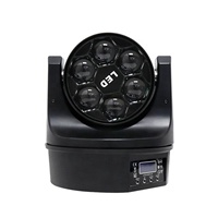 Éclairage de scène personnalisé Bee Eye Moving Head Disco Dj Rgbw 6pcs 10w Moving Head Light