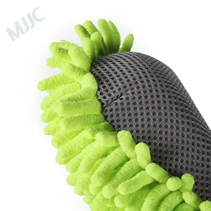 Great Durability And Chenille Cloth Wash Supreme Cleaning Glove Factory Wholesale Mitt Microfiber Car Polish Mit