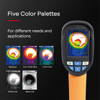 Caméra thermique infrarouge professionnelle LSJ E120 pour extérieur, moins chère, avec écran TFT de 2,8 pouces, résolution 640x480, 5 modes thermiques