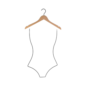 Expositor de madera con forma de cuerpo para trajes de baño, bikinis, ropa interior y sujetadores, para venta al por mayor, para baño - Product Image 1