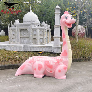 Sièges en fibre <span class=keywords><strong>de</strong></span> verre dessin animé Animal dinosaure Statues parc banc d'amusement centre commercial décoration <span class=keywords><strong>photographie</strong></span> accessoires - Product Image 2