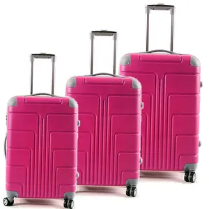 Ensemble de bagages avec 4 roues, valise de voyage, chariot, bagage à main, 10/20/24/28 ABS
