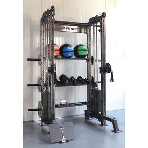 Multi Comprehensive Smith Training Entrenador funcional Gimnasio Equipo de fitness Doble cable Polea Crossover Machine Power Cage - Product Image 3
