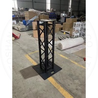 Structure en Treillis d'Éclairage Événementiel Portable 1 m, 2 m pour Expositions, DJ, Scène en Aluminium