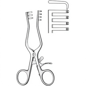 Écarteur chirurgical Weitlaner 24,5 cm / 9-1/2 pouces, dents 3:4, à bout arrondi, auto-fixant, instrument médical en acier inoxydable - Product Image 1
