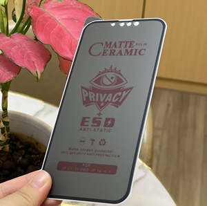 <span class=keywords><strong>Pellicola</strong></span> Protettiva Privacy in Ceramica Morbida Opaca Anti-Spia <span class=keywords><strong>per</strong></span> <span class=keywords><strong>iPhone</strong></span> 12 15 16 Pro Max <span class=keywords><strong>11</strong></span> 14 Plus 13 12 Mini XS Max XR X 8 7 Plus - Product Image 2