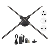 52cm Ultra Haute Résolution 3D Hologramme Ventilateur WiFi Télécommande 3D Holographique Projecteur Publicité Machine pour Centre Commercial