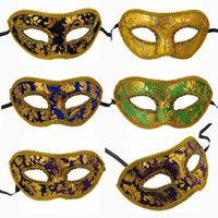 Belle Calico Avec Bord Et Eyeliner Tête Plate Cardin Mascarade Masque De Danse Peinture Halloween Robe Spectacle