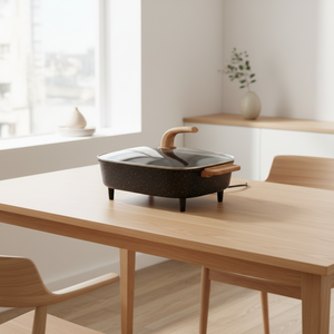 Olla Eléctrica Multifuncional de Alta Calidad de 8L para el Hogar y Dormitorio, Tendencia 2026, Olla Cuadrada Coreana para el Hogar - Product Image 1