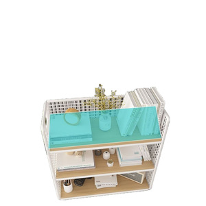 <b>Kitchen</b> Storage <b>Rack</b> Countertop Multifunctional Condiment Organizer With Compartments Desktop Rectangular Standing Type - Product Image 5