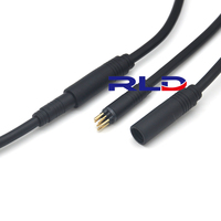 Câble d'extension pour moteur de vélo électrique 9 broches, adaptateur de moteur de vélo électrique avec connecteur de capteur Hall