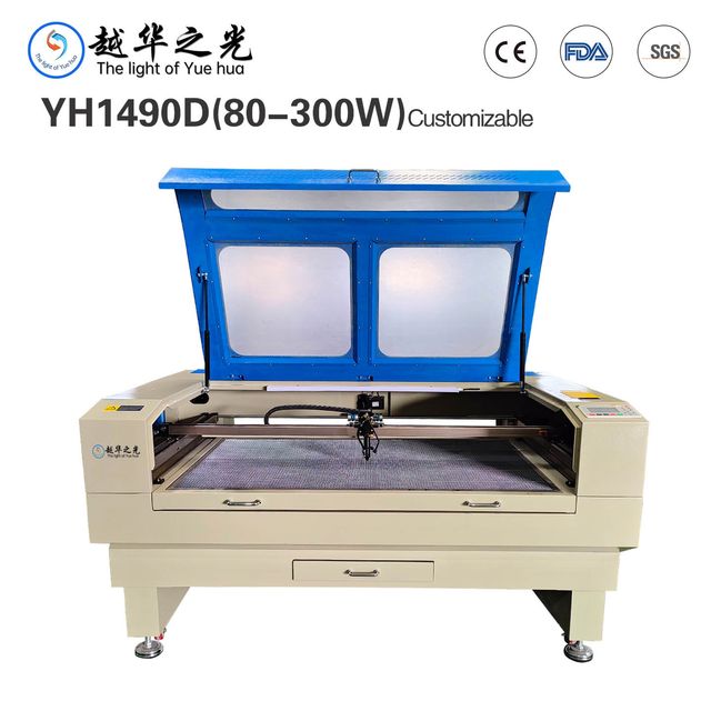 The 1490DCo2 Laser Engraving Machine Is Suitable for Processing Non-metallic Materials Such As Acrylic and Wood.