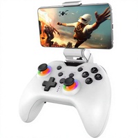Control Inalámbrico Silencioso Mejorado para Nintendo Switch/iOS/Android/PC con Transmisión Continua Programable