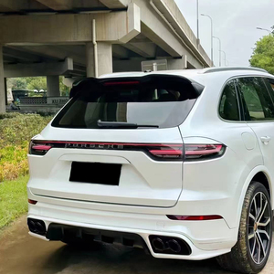Para Cayenne Old 2011-2017 actualización a Nuevo 2018-2023 Turbos maletero parachoques cuerpo Kit faros luces traseras - Product Image 6