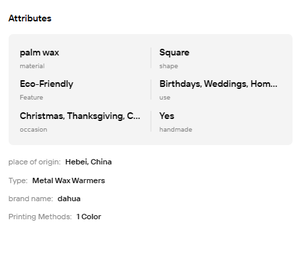 Eco-Friendly Palm Wax Ice Flower Granules Big & Small for DIY Handmade Candles Home Decoration - Product Image 6