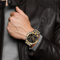 Nouveaux Produits ORLANDO 002 Top Qualité Hommes Montre À Quartz En Acier Inoxydable Pour Hommes Montre-Bracelet Masculino Relogio Saat