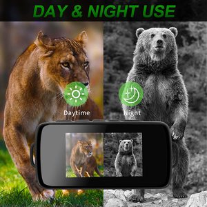 Voll farbiges digitales Infrarot-Nachtsicht gerät 5x Zoom Dual-Eye-Fernglas 600M Effektiver Abstand 30fps Video aufzeichnung - Product Image 6