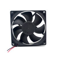 Ventilateur de refroidissement à roulement à billes étanche IP68 haute efficacité 92x92x25mm DC 24V 0.18A pour boîtier d'ordinateur