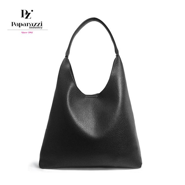 Global Supply Chain Manufacture #PA1068 Custom Soft Vegan Leather Shoulder Handbag Slouchy Tote Purses Hobo Bags for Women