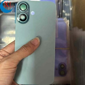 Gốc Cover Quay Lại Kim Loại Khung Sạc Flex Nhà Ở Glass Bìa Thay Thế Cho Apple <span class=keywords><strong>iPhone</strong></span> 15Pro 16pro Max 14 15 16 Cộng Với - Product Image 2