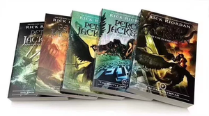 Edición original en inglés <span class=keywords><strong>de</strong></span> Percy Jackson y los Dioses del Olimpo: El Ladrón <span class=keywords><strong>de</strong></span> Rayos, juego en caja, todos los 5 volúmenes - Product Image 6