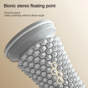 Masajeador de pies, rodillo de masaje, pelota de masaje para yoga, rodillo para fascitis plantar, relajación muscular, cuidado de los pies, masajeador manual de plástico. - Product Image 4