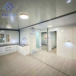 Casa Contenedor Prefabricada Expandible de 40/20 Pies, Independiente de la Red, con 1, 2, 3, 4 o 5 Dormitorios, para Jardín, Vivienda Móvil o Cabaña - Product Image 4