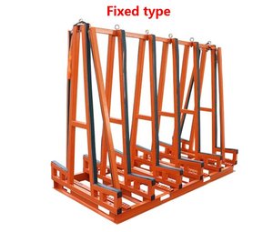 1/2/3/5t Abnehmbarer mobiler Schubkarren-Umschlag rahmen Beweglicher Transport Glas wagen Glas trage wagen - Product Image 2