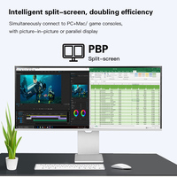 Los Mejores Monitores LED para Juegos con Resolución 5K, Pantalla Curva, Monitor para Juegos 5K de 34 Pulgadas, Monitor para Computadora