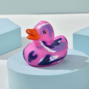 Patitos de Goma de Camuflaje de 2 Pulgadas con Logotipo Personalizado, Novedad al por Mayor, Docena Surtida - Product Image 5