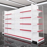 Étagère légère/lourde en acier d'affichage de rayonnage de magasin de détail de Offre Spéciale pour les étagères de gondole de magasin de commodité de pharmacie de supermarché