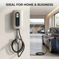 Prix d'usine – Station de recharge murale pour véhicules électriques 7 kW 32 A CA, type 2, avec lecteur de carte RFID, pour usage domestique