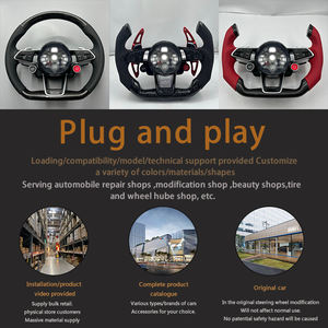 <span class=keywords><strong>Prix</strong></span> de gros d'usine Volant en cuir et fibre de carbone A3 A4l A5 A6l A7 Q8 <span class=keywords><strong>Tt</strong></span> R8 Volant de voiture pour <span class=keywords><strong>Audi</strong></span> - Product Image 4