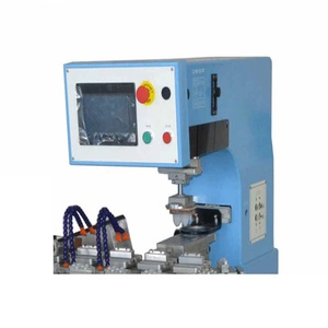 เครื่องพิมพ์แพดกึ่งอัตโนมัติแบบสีเดียว สภาพใหม่ ควบคุมด้วย PLC เซอร์โว พร้อมสายพานลำเลียงแบบแมนนวล ถ้วยหมึกพิมพ์ฉลาก เครื่องพิมพ์กราเวียร์ - Product Image 2
