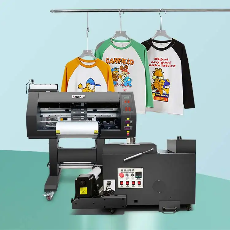 Nieuwe Mode Duurzame Dtf Inkjet Print Transfer Machine Sticker Voor T-Shirt