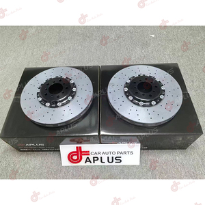 Kit de disques de frein en céramique carbone Aplus Racing 10N 10 Pot avec revêtement en carbure de silicium R20 pour Audi A4 RS7 S4 2015 - Product Image 5